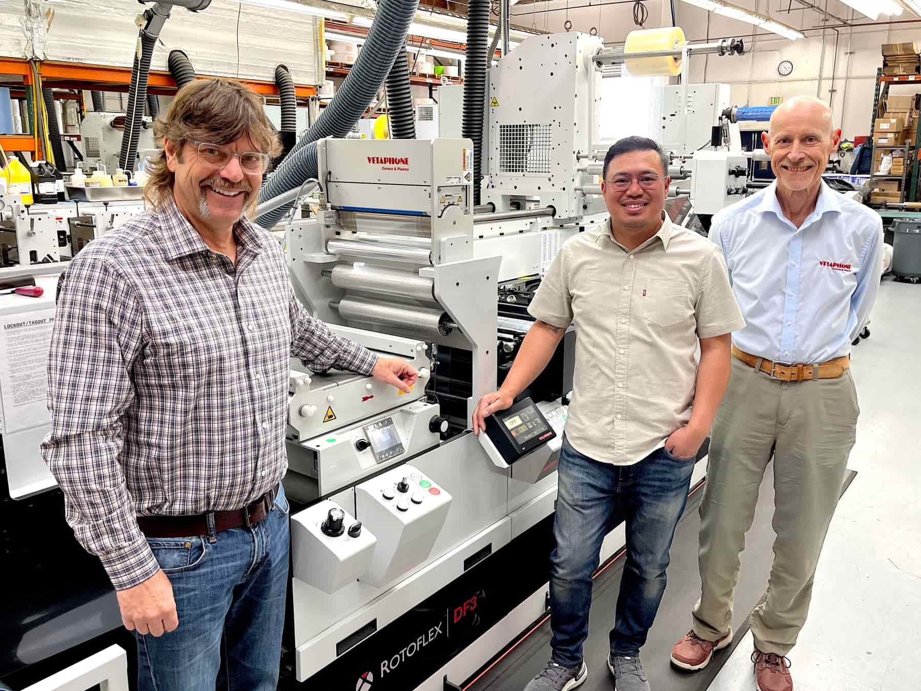Label King improves efficiency with Vetaphone corona treaters